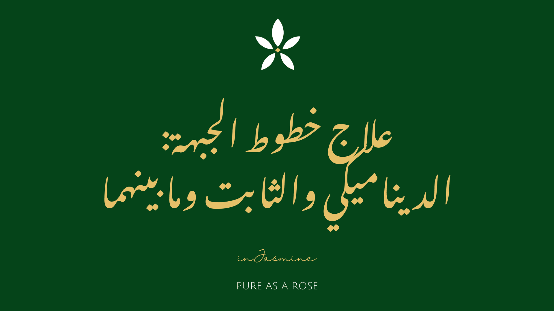 علاج خطوط الجبهة: الديناميكي والثابت وما بينهما — InJasmine
